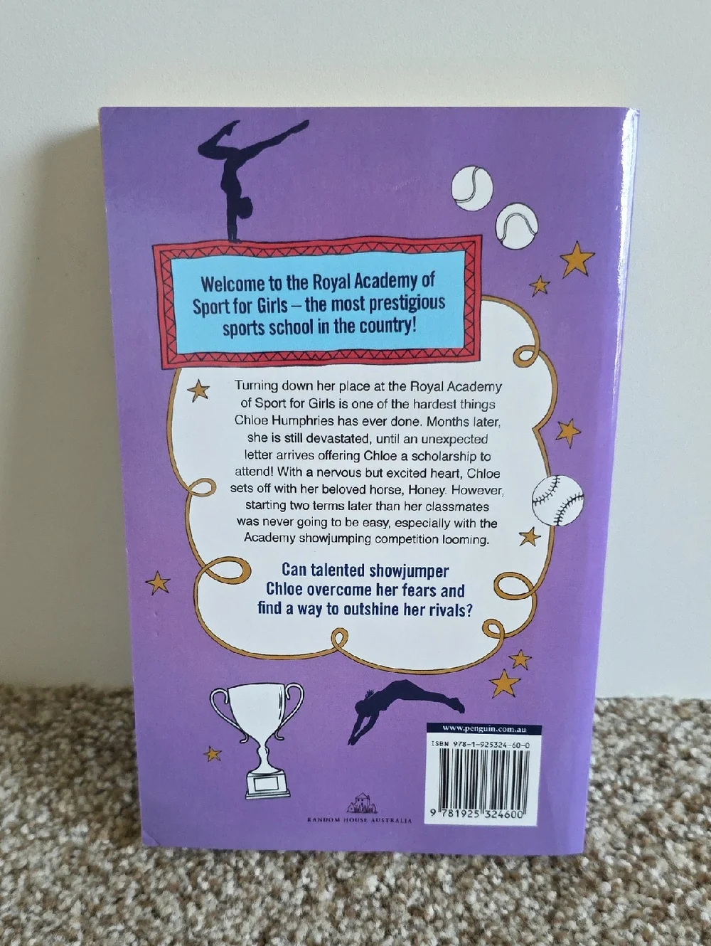 The Royal Academy of Sport for Girls (4-Book Set) Run, Horse, Gymnastics, Swim,